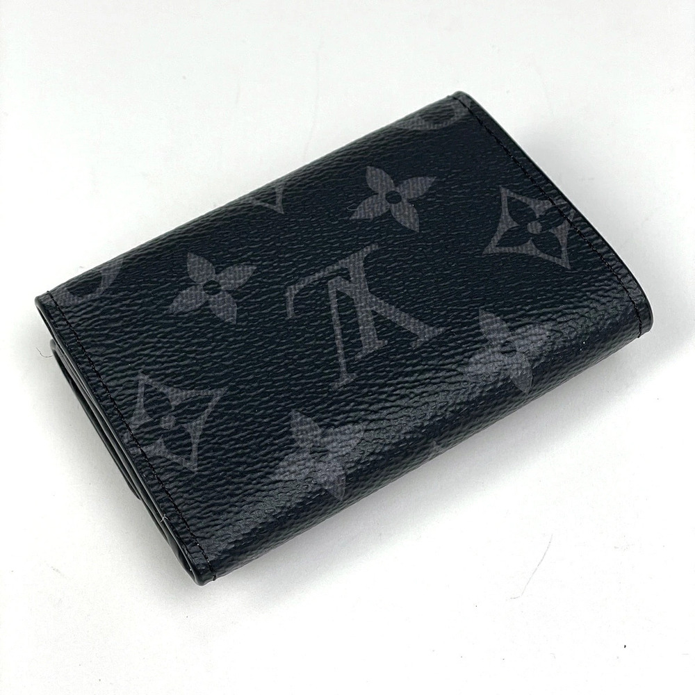 Louis Vuitton Compact Wallet Discovery Tri Wallet fold Billfold Monogram Brown